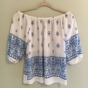 a'gaci Off the Shoulder Blouse